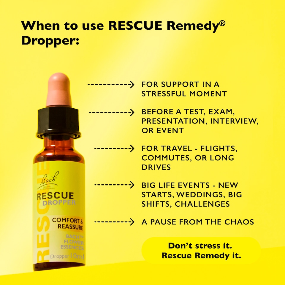 image 1 of Bach Rescue Remedy Flower Drops 10ml