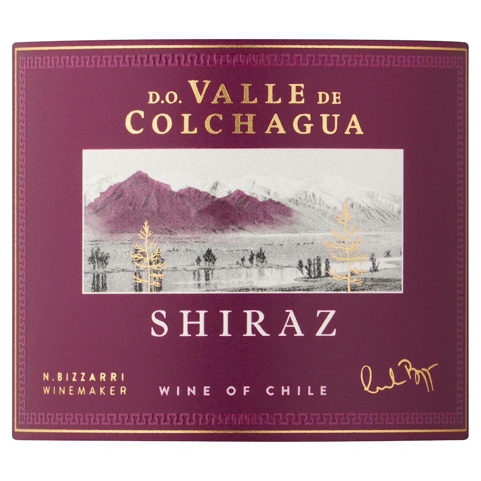 image 1 of Tesco Finest Valle de Colchagua Shiraz 75cl