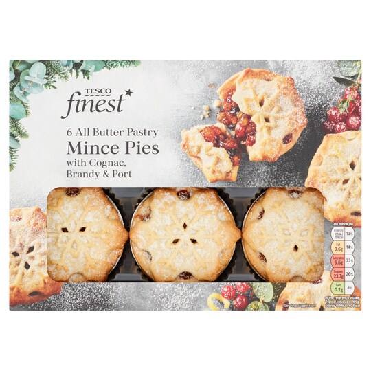 Tesco Finest Mince Pies 6 Pack Tesco Groceries tesco-finest-mince-pies-6-pack-tesco-groceries
