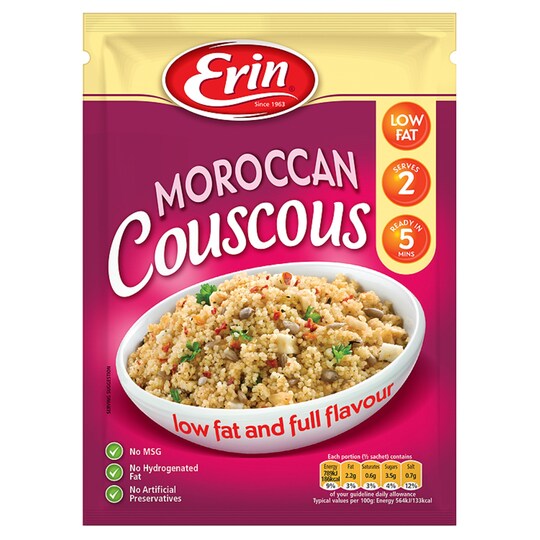 Erin Moroccan Couscous 100G Tesco Groceries