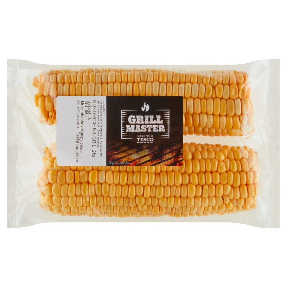 Tesco Grill Master Kukuřice na gril 2 ks