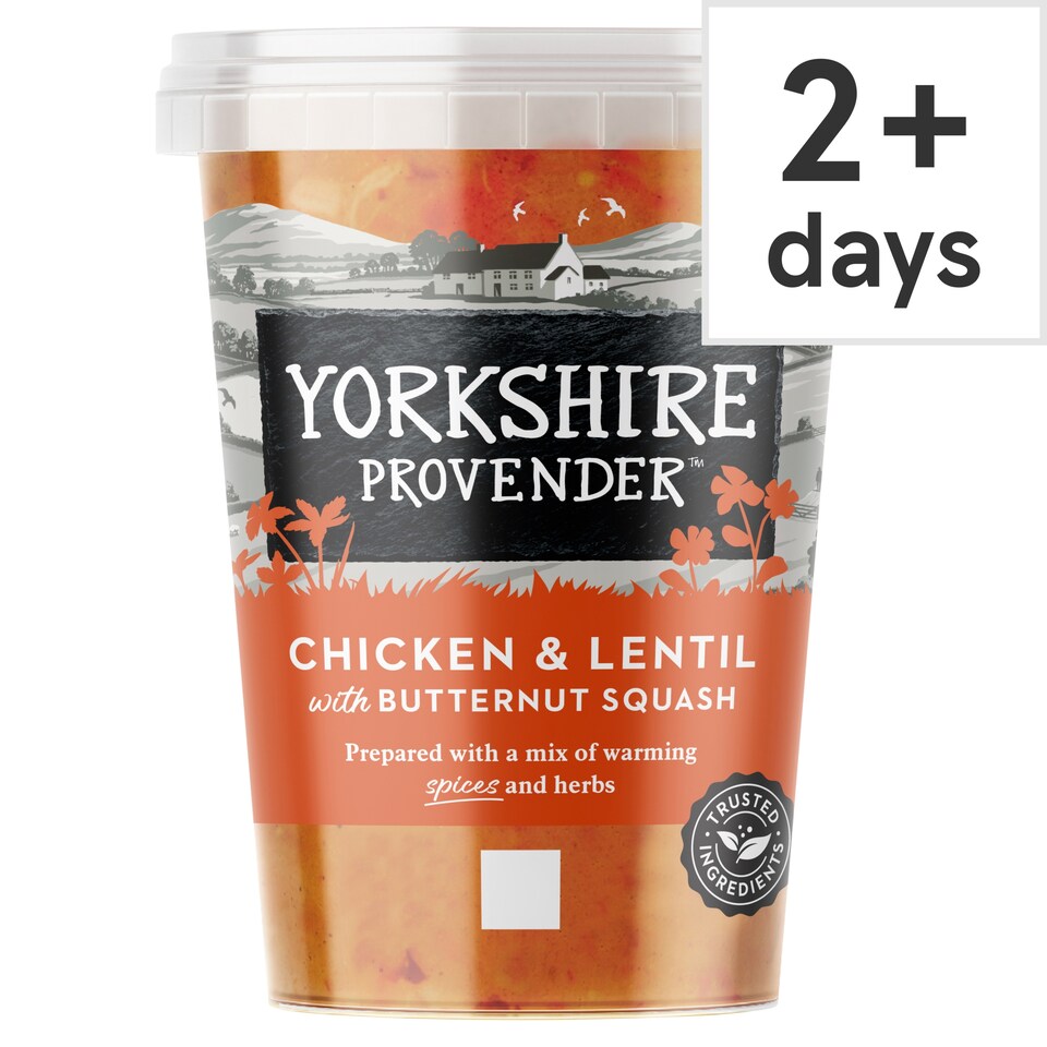 Yorkshire Provender Chicken & Lentil Soup With B/Squash 560G