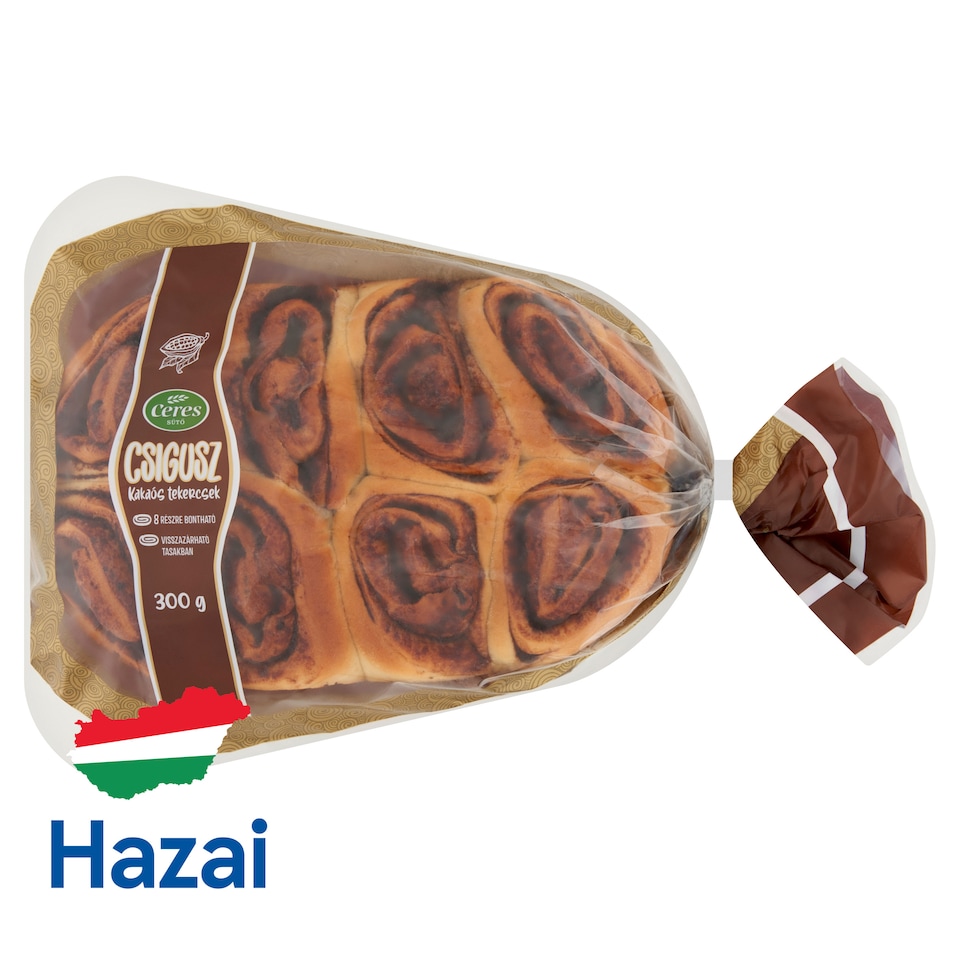 image 1 of Ceres Csigusz Cocoa Rolls 300 g