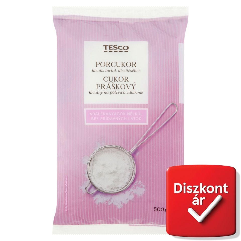 Tesco porcukor 500 g