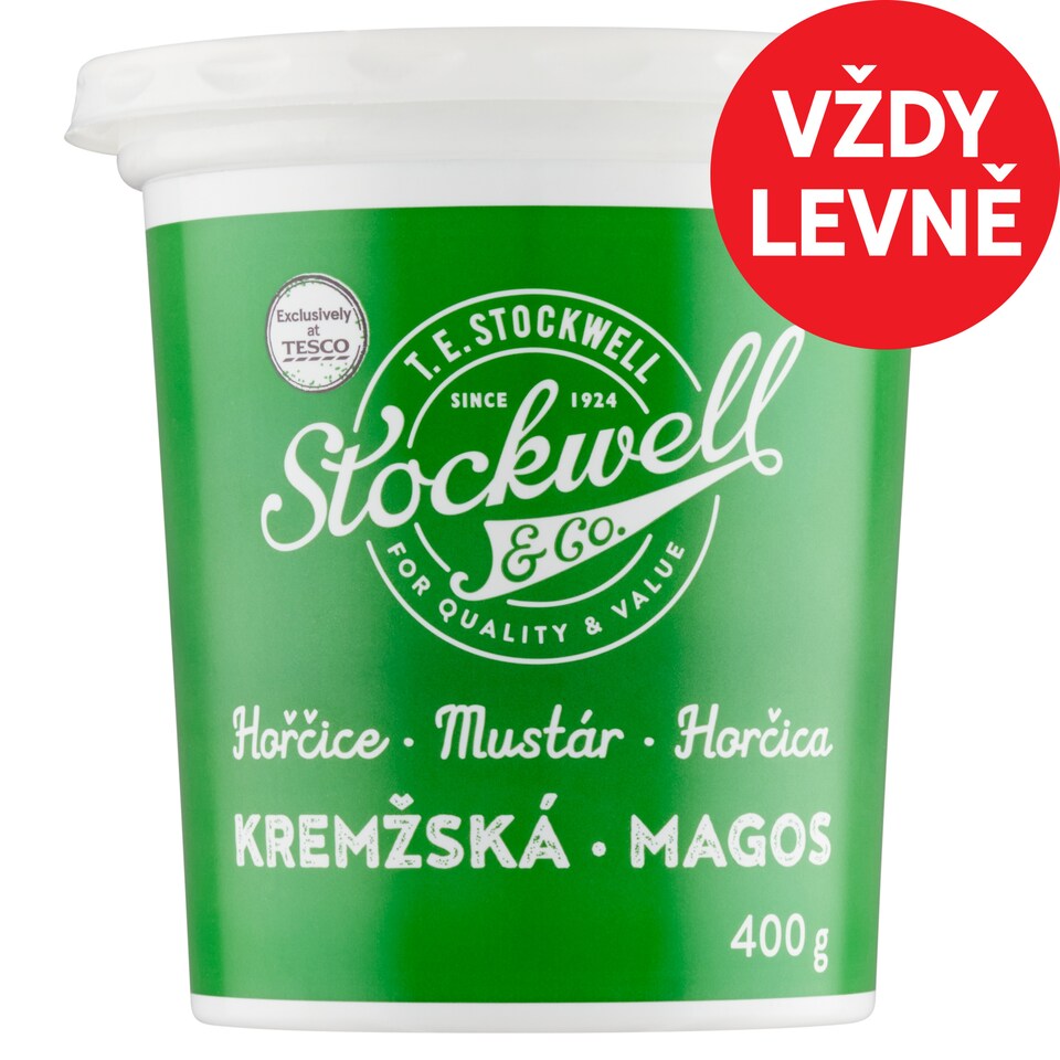 Stockwell & Co. Wholegrain Mustard 400g