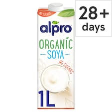 Alpro Soya Organic Longlife Drink Alternative 1 Litre