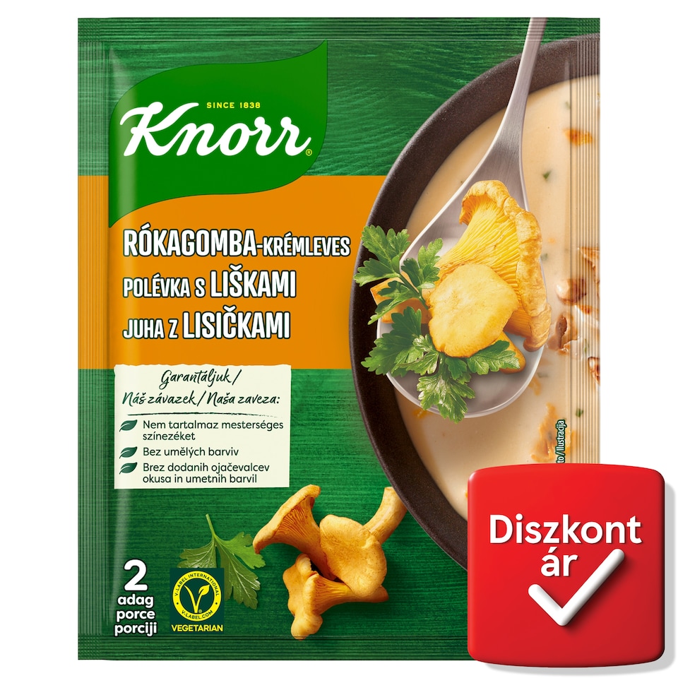 Knorr rókagomba-krémleves 56 g