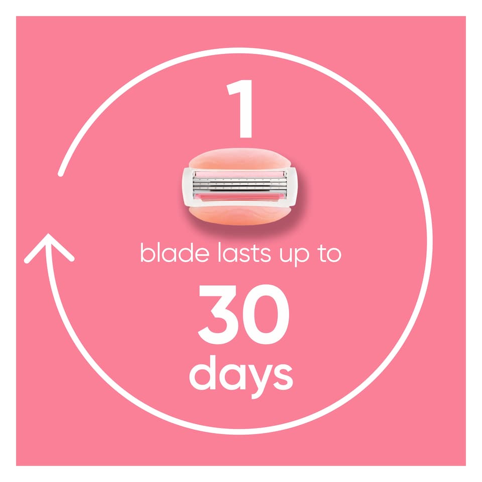 image 1 of Gillette Venus Comfort Glide Razor Blades 4 Pack
