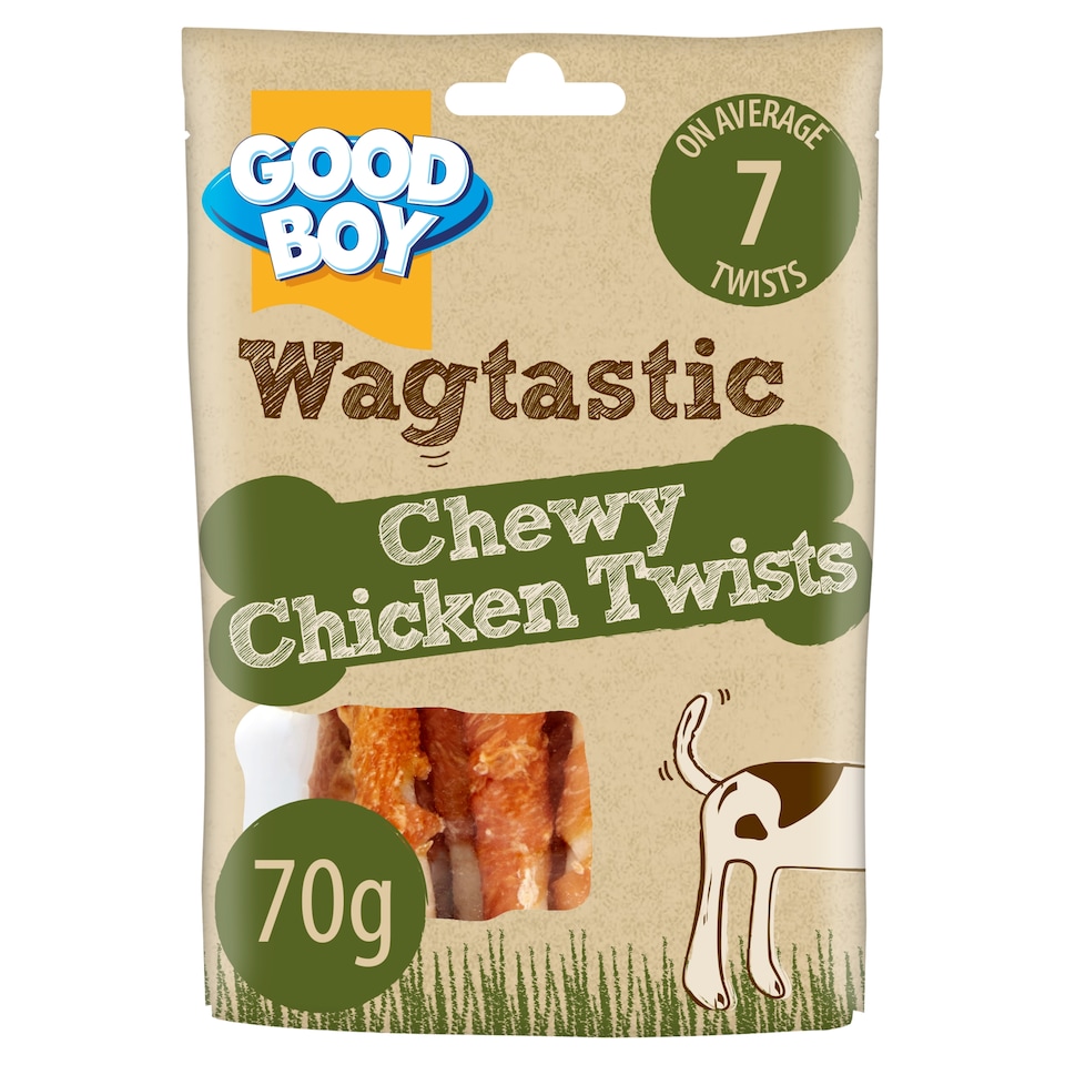 image 1 of Good Boy Chicken Twists Dog Chew Treats 70G