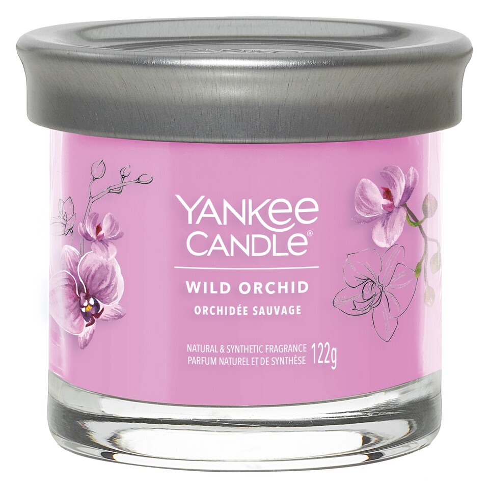 image 1 of Yankee Signature Tumbler Wild Orchid Candle 122g