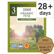 Tesco Organic Greek Feta Cheese 200 G