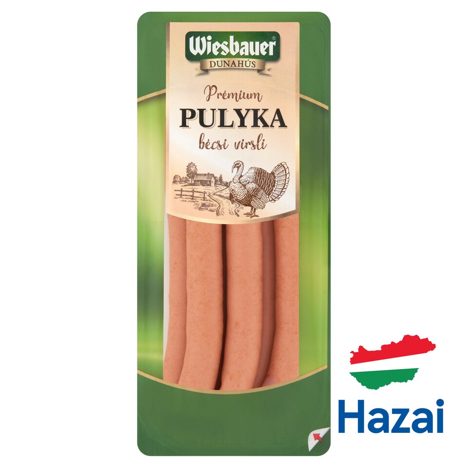 Wiesbauer Prémium pulyka bécsi virsli 300 g