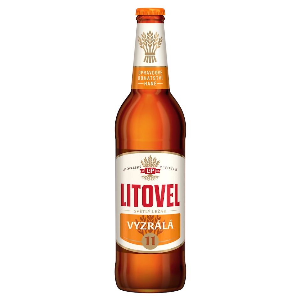 Litovel Pivo světlý ležák vyzrálá 11 0,5l