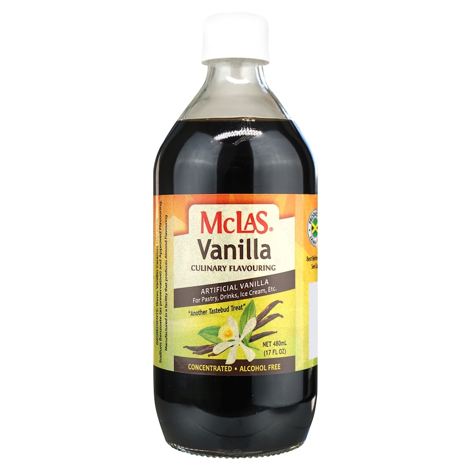 Mclas Vanilla Culinary Flavouring 480Ml
