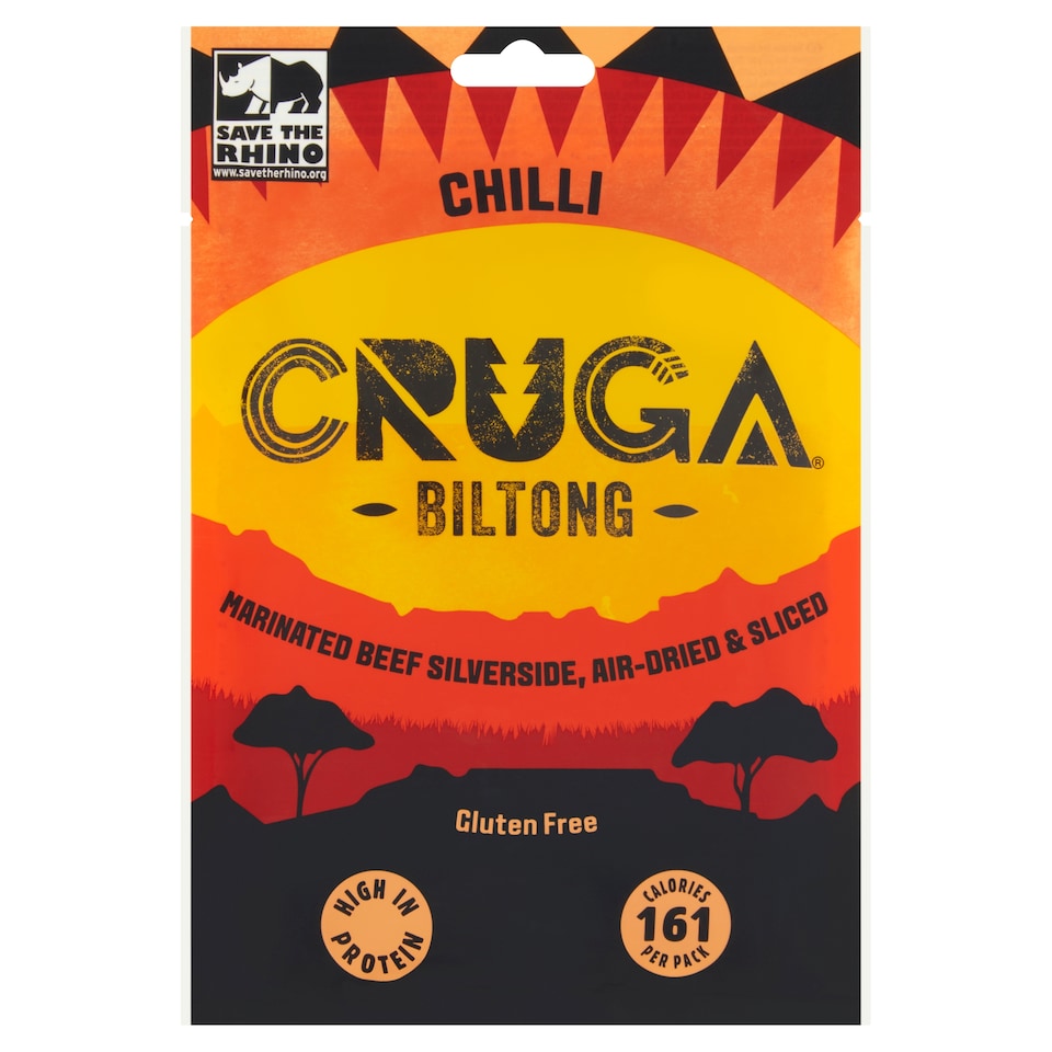 Cruga Chilli Biltong - Gluten Free 60g
