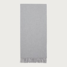 F&F Textured Fringed Scarf in Grey