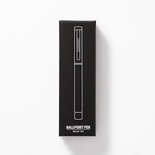 Paperchase Agenzio Soft Touch Black Metal Pen