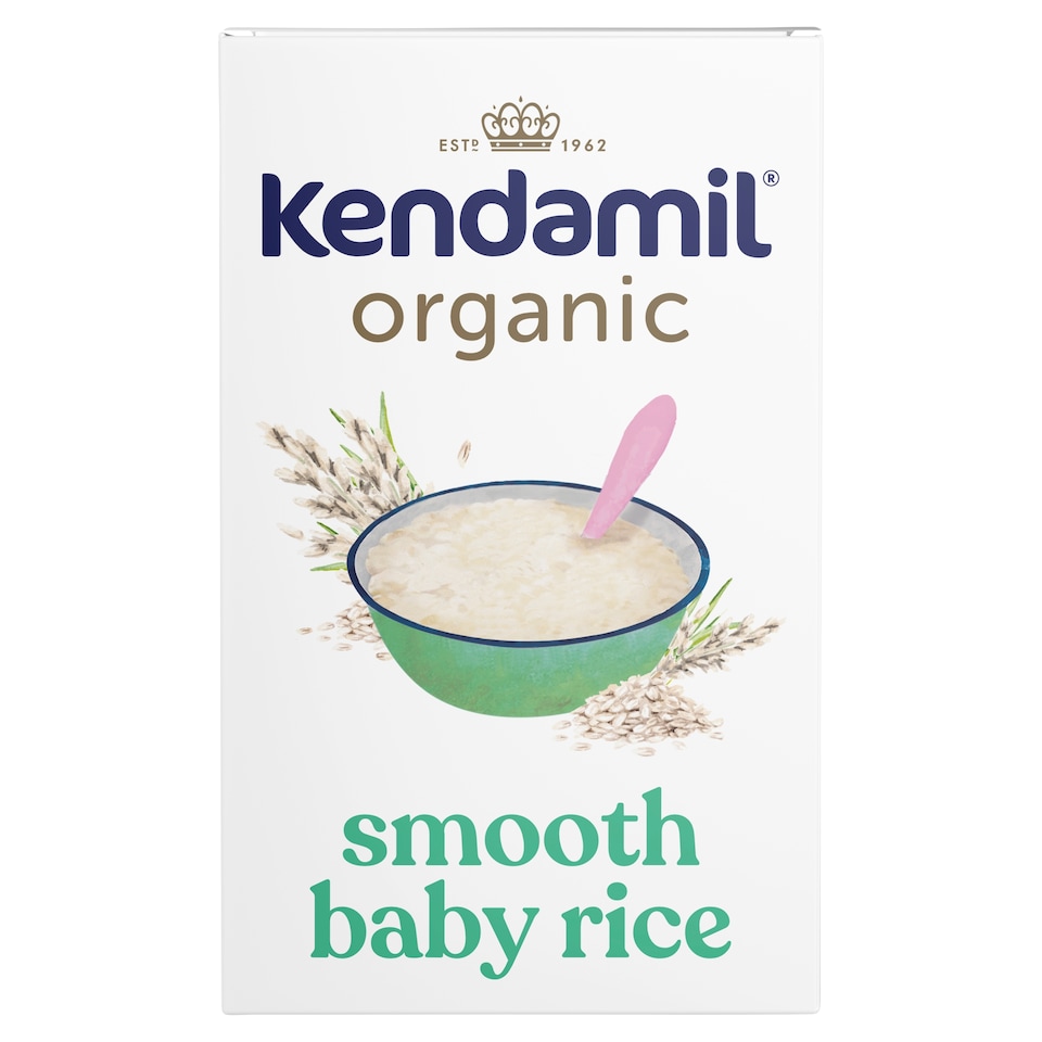 Kendamil Organic Smooth Baby Rice 4-6 Months 120G