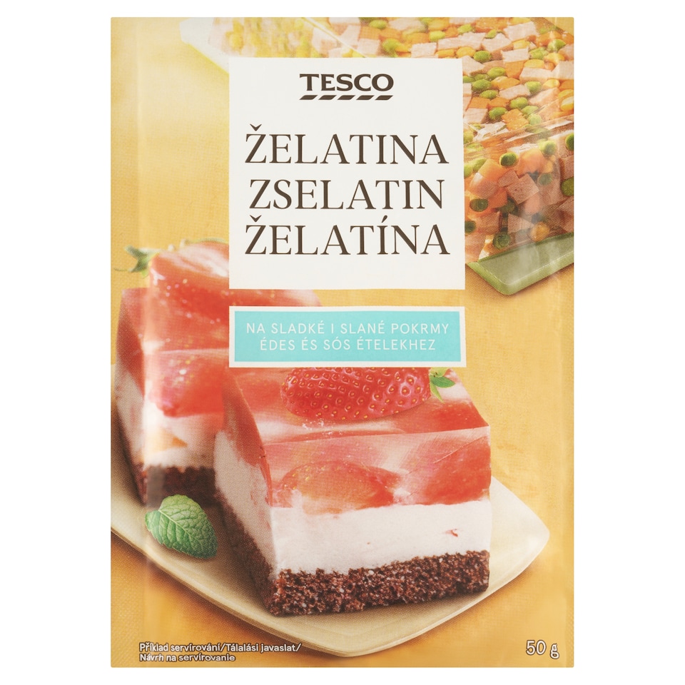 Tesco Želatína 50 g