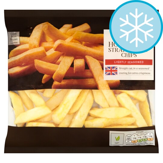 Tesco Homestyle Straight Chips 400G Tesco Groceries