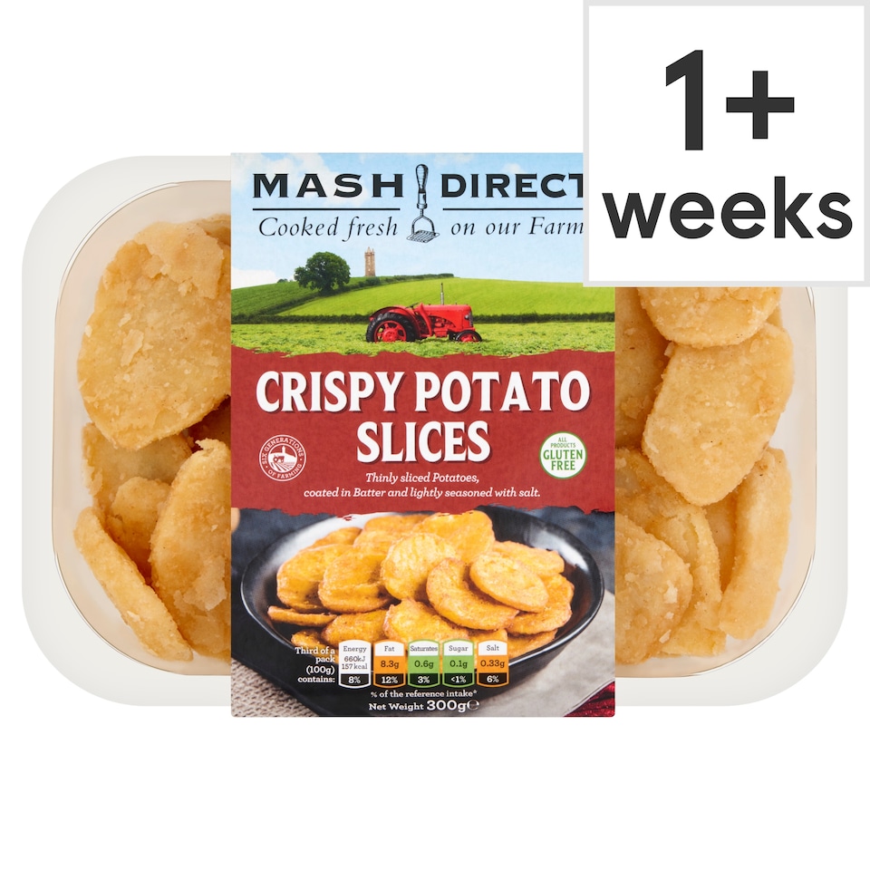 Mash Direct Crispy Potato Slices 300g 