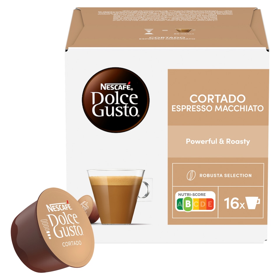 image 1 of NESCAFÉ® Dolce Gusto® Cortado - Coffee Capsules - 16 Pcs