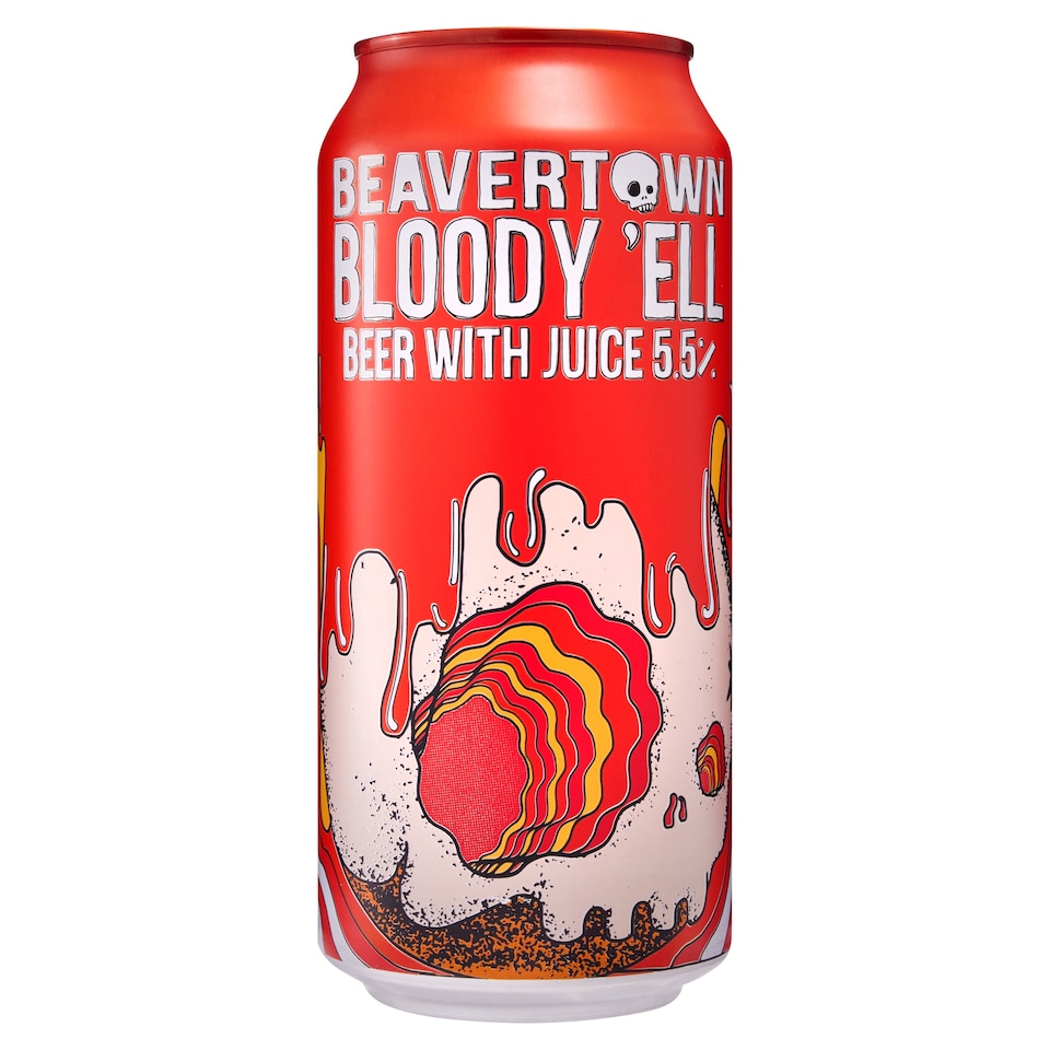 image 1 of Beavertown Bloody 'Ell Blood Orange IPA 440ml