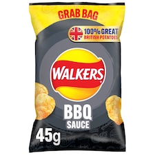Walkers BBQ Grab Bag Crisps 45g