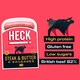 image 2 of HECK Steak & Butter Beef Sausages 340g
