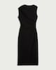 image 4 of F&F Textured Sleeveless Maxi Dress in Black