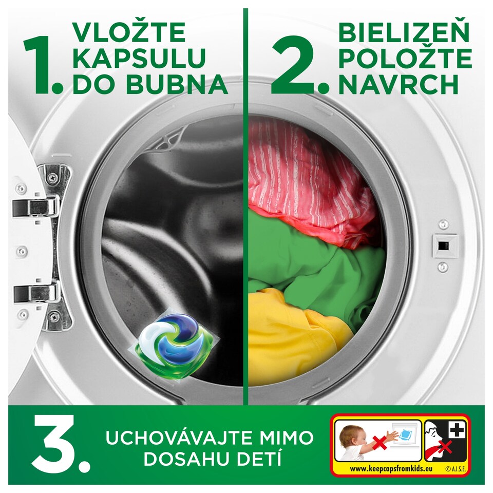 obrázok 1 z Ariel Allin1 PODS + Extra Stain Removal Kapsuly Na Pranie, 26 Praní