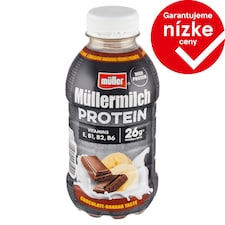 Müller Müllermilch Protein mliečny nápoj s čokoládovo-banánovou príchuťou 400 g