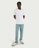 image 2 of F&F Pure Cotton Short Sleeved Polo Shirt in White