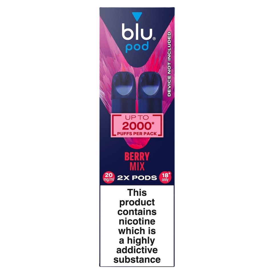 image 1 of blu Pod Berry Mix 20mg/ml 2x 2ml