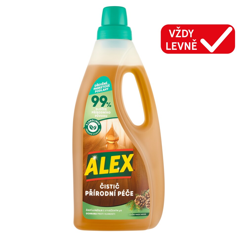 Obrázek 1 pro produkt ALEX Čistič přírodní péče na dřevo 750ml