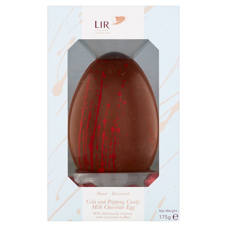 Lir Cola And Popping Candy Easter Egg 175G