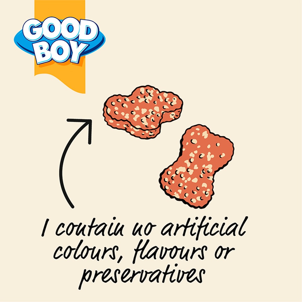 image 1 of Good Boy Crunchy Chicken & Rice Bones 70G