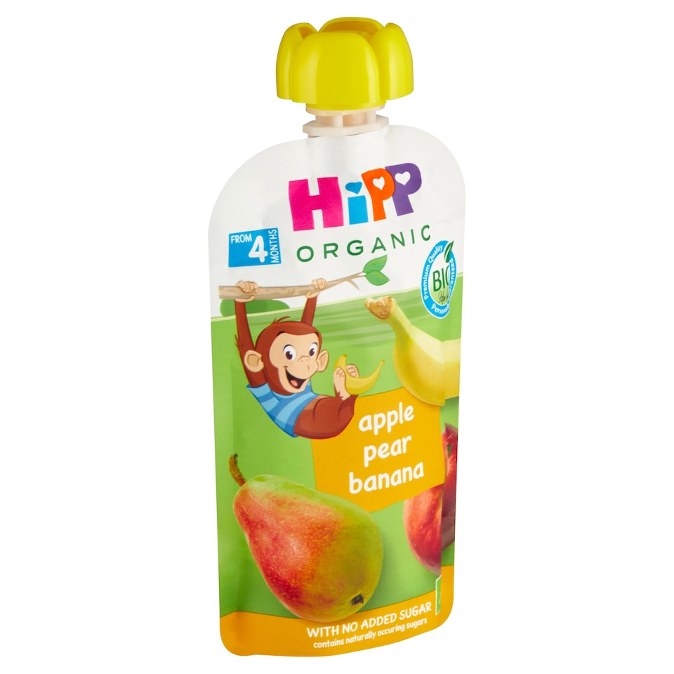 obrázok 1 z HiPP Bio jablko-hruška-banán 100 g