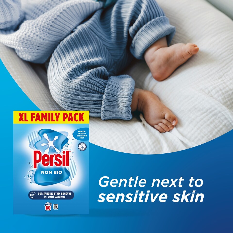 image 1 of Persil Non Biological Washing Powder 60 Wash 3Kg