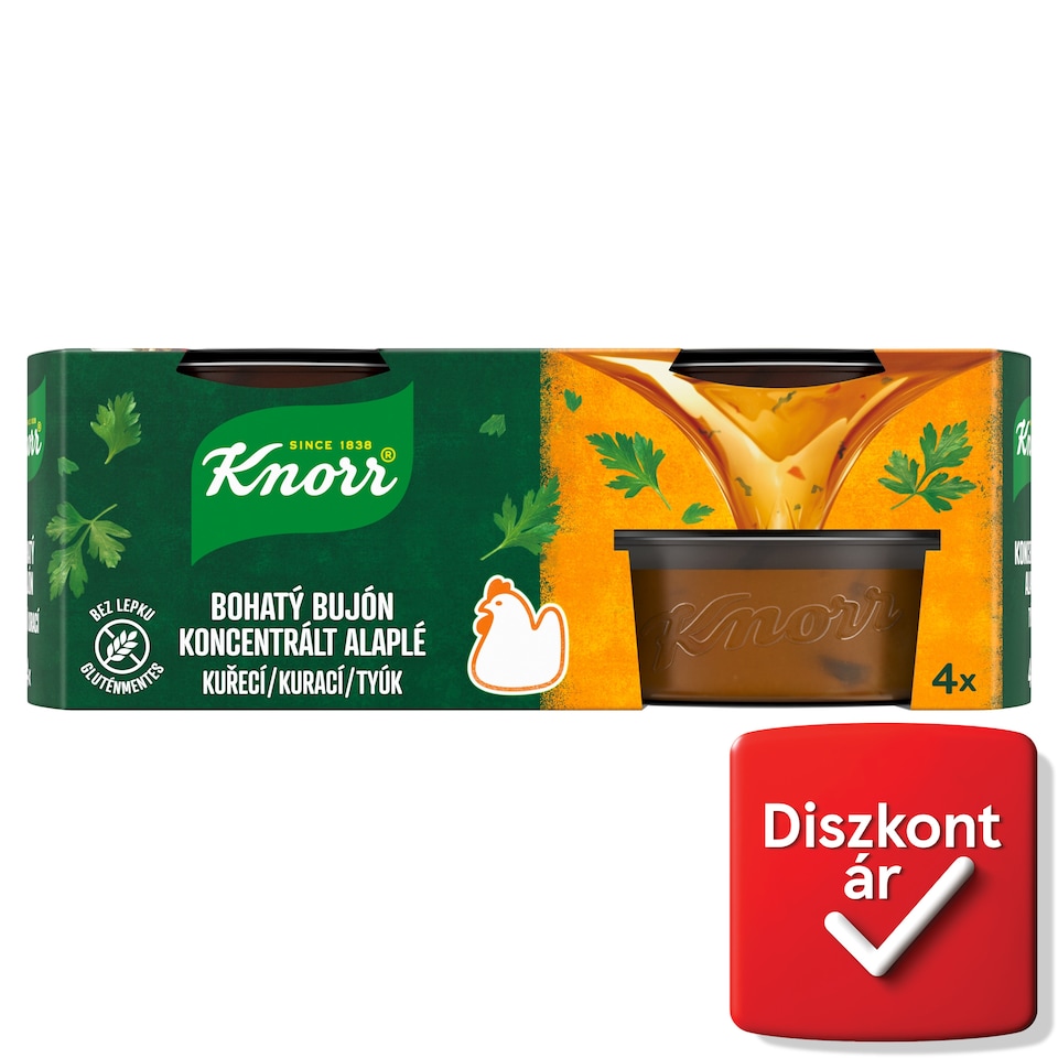 Knorr koncentrált tyúk alaplé 4 x 28 g (112 g)