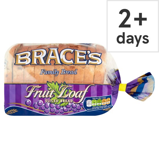 Braces Fruit Loaf 400G Tesco Groceries