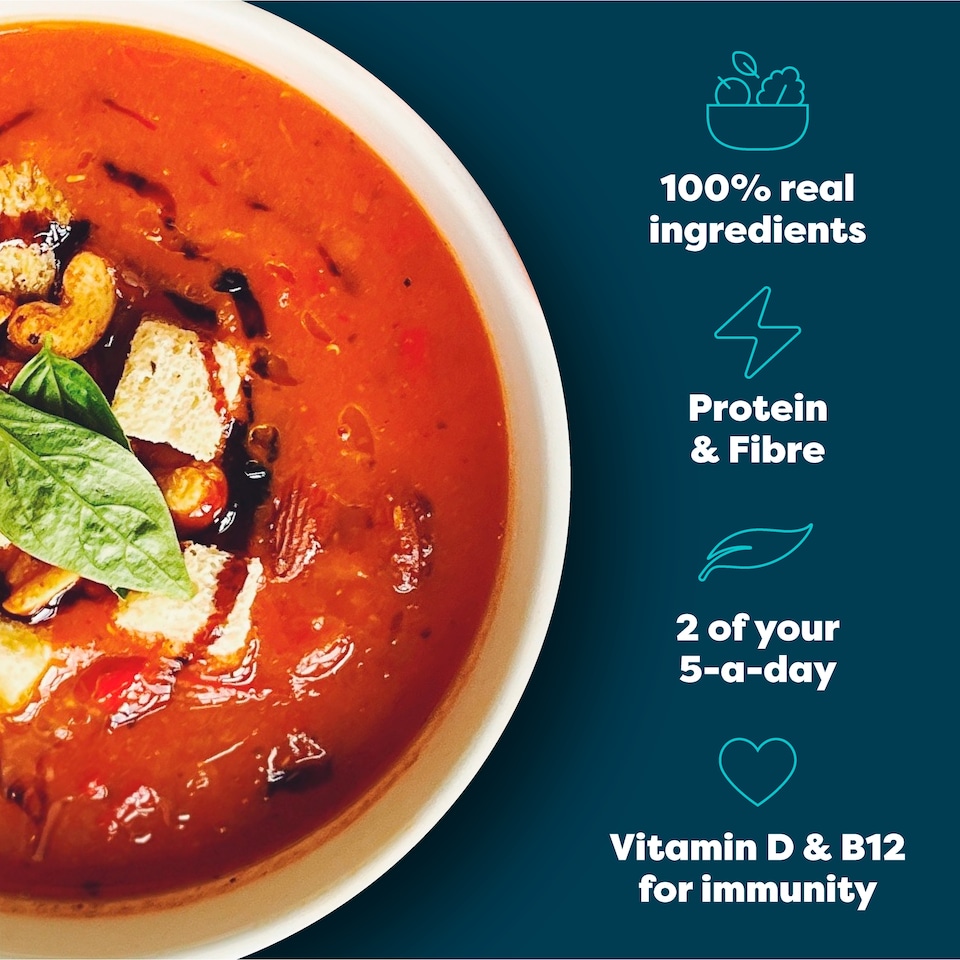 image 1 of BOL Roasted Red Pepper & Tomato Power Soup 600g