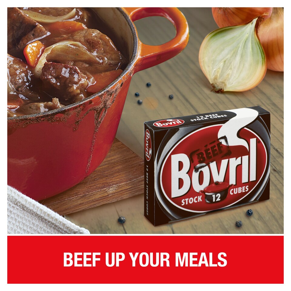 image 1 of Bovril Beef Stock Cubes 12 X 10G