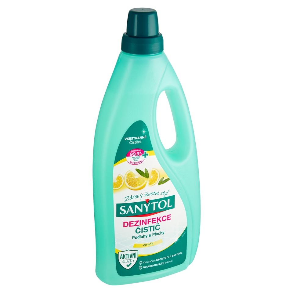 image 1 of Sanytol Disinfection Cleaner Floor & Surface Lemon 1L