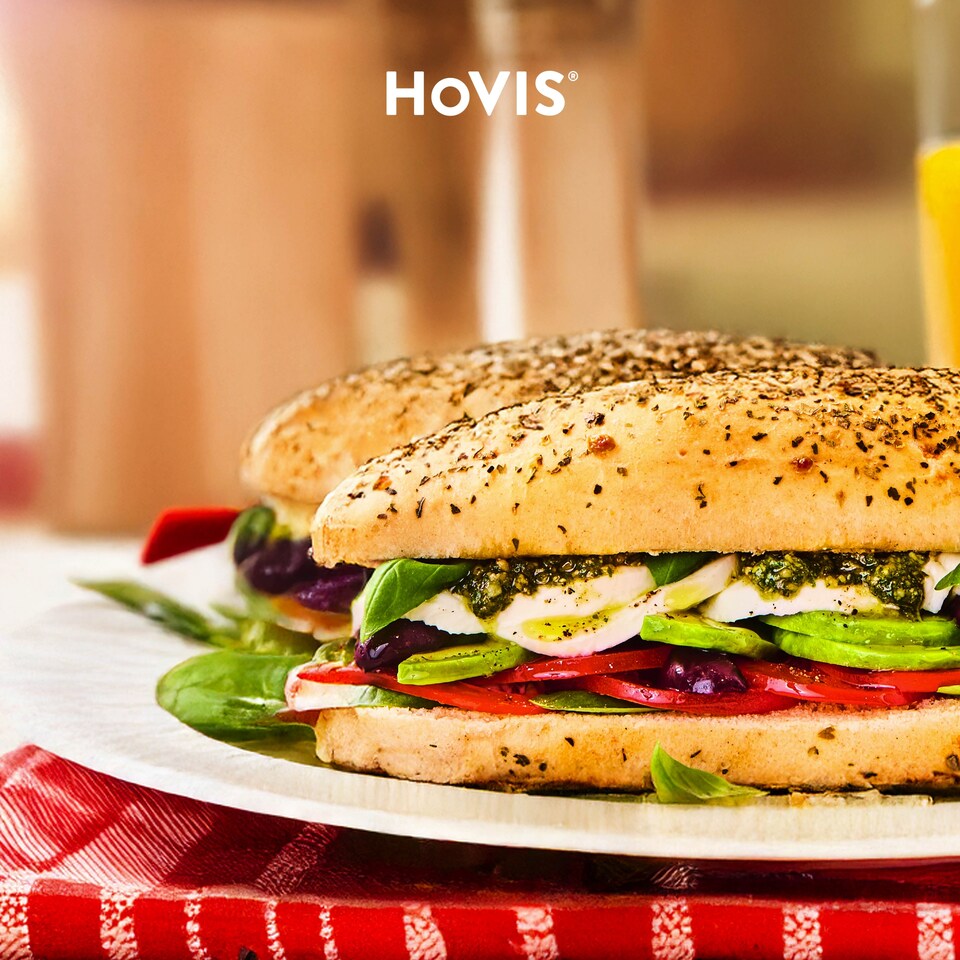 image 1 of Hovis Cheese & Herb Sub Rolls 4 Pack