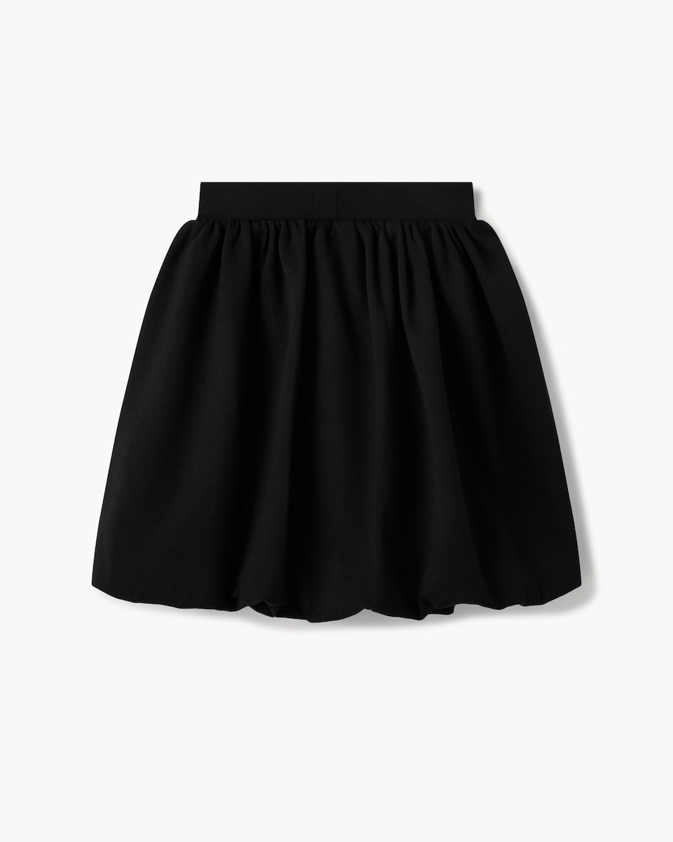 image 1 of F&F School Girls Puffball Skirt in Black