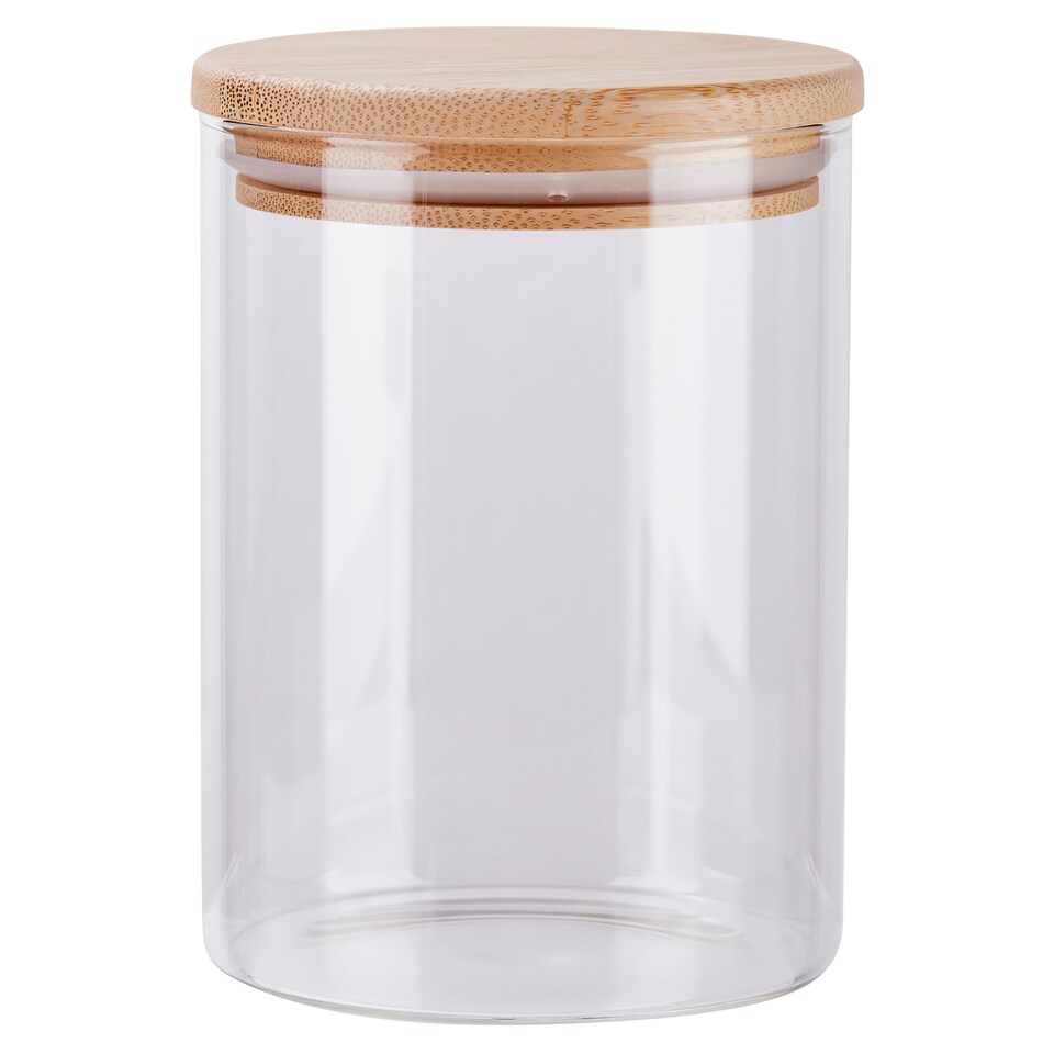 Tesco Round Storage Bamboo Lid 650Ml
