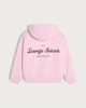 image 6 of F&F Girls Cotton Rich Lounge Season Hoodie in Pink