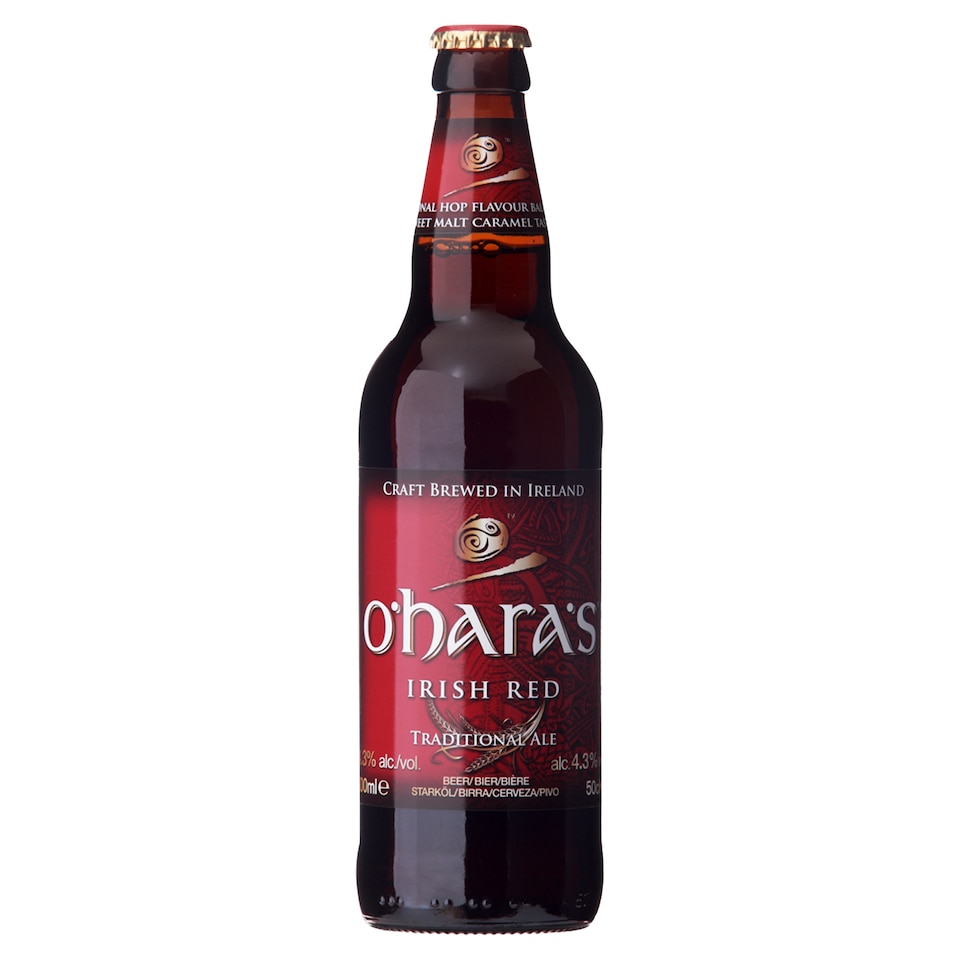 O'haras Traditional Irish Red Ale Bottle 500Ml