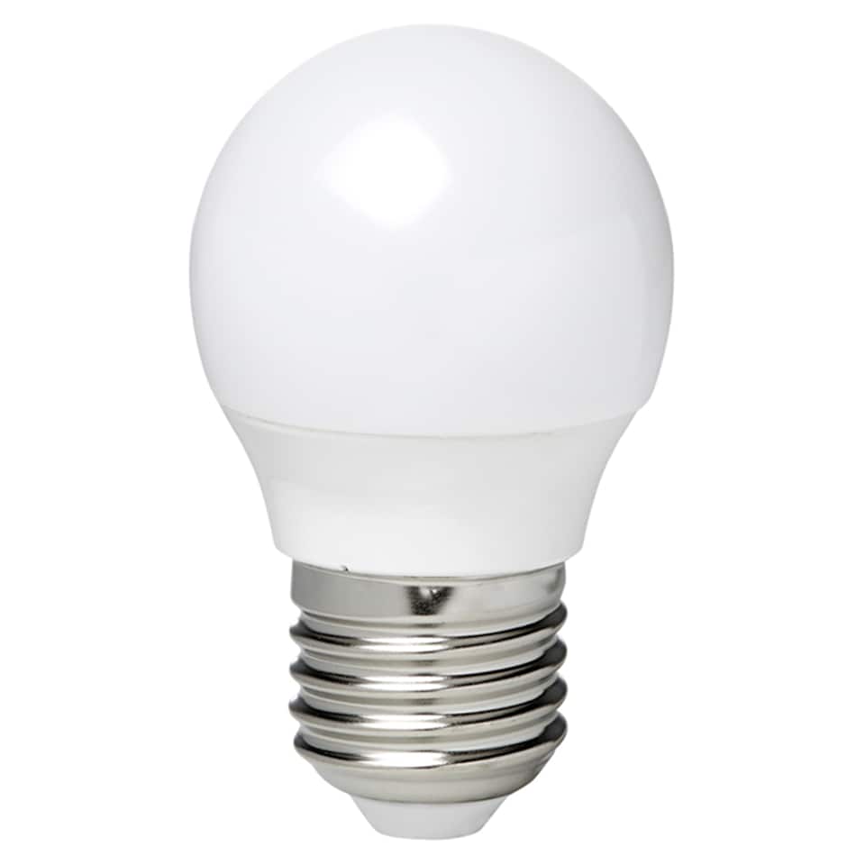 Tesco LED Mini Globe 40W ES Warm White 2 Pack